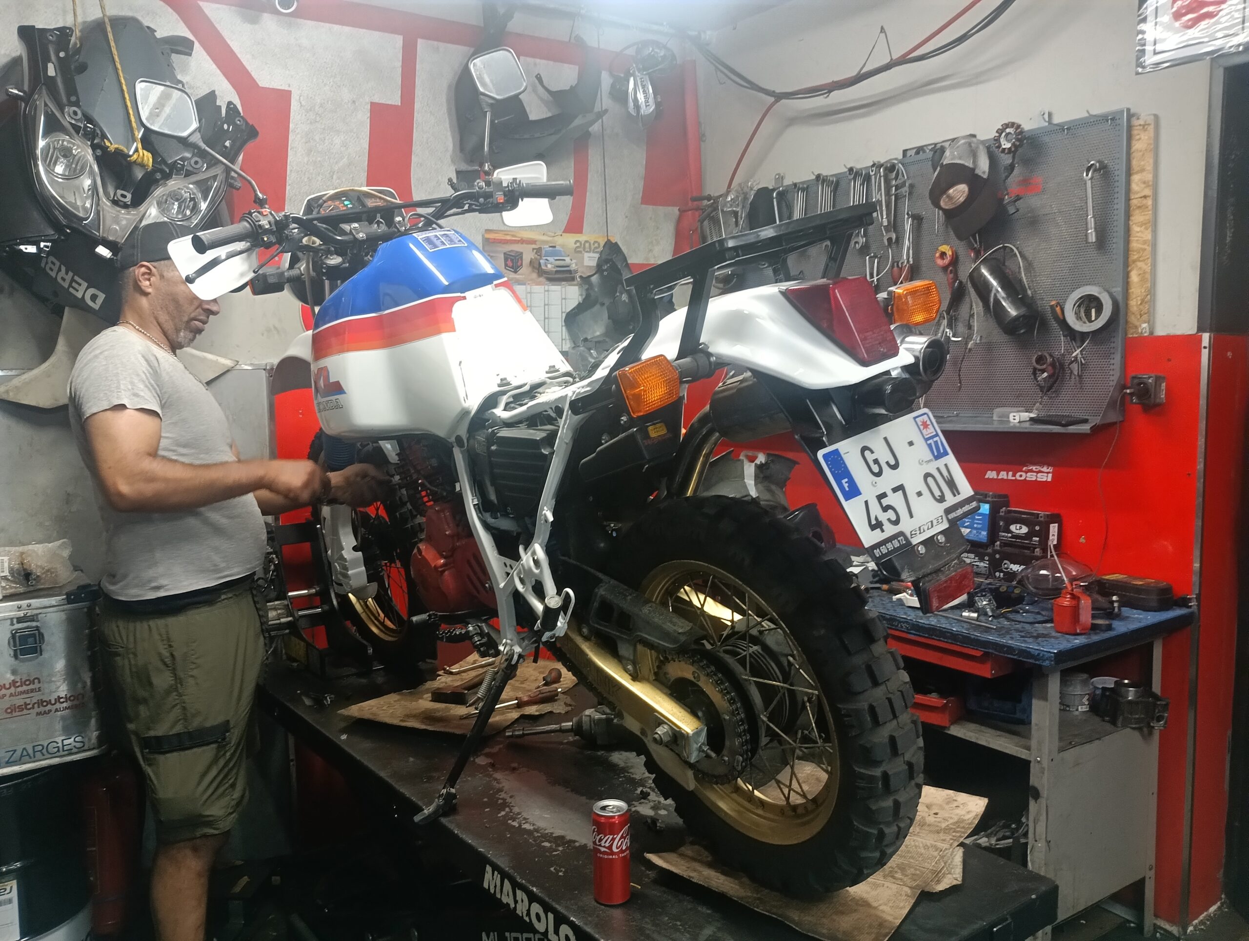 entretien moto